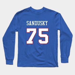 Orlando Pace 75 Sandusky High School Blue Streaks  Football Jersey 1 Long Sleeve T-Shirt